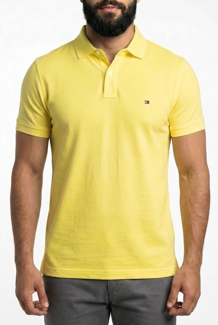 Camisa Gola Polo TH Masculina Coupe Sur Ivy - Amarela