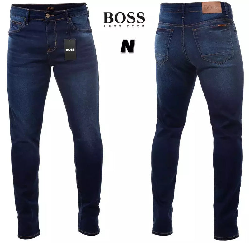Calça Jeans Premium Hugo Boss - Azul escuro