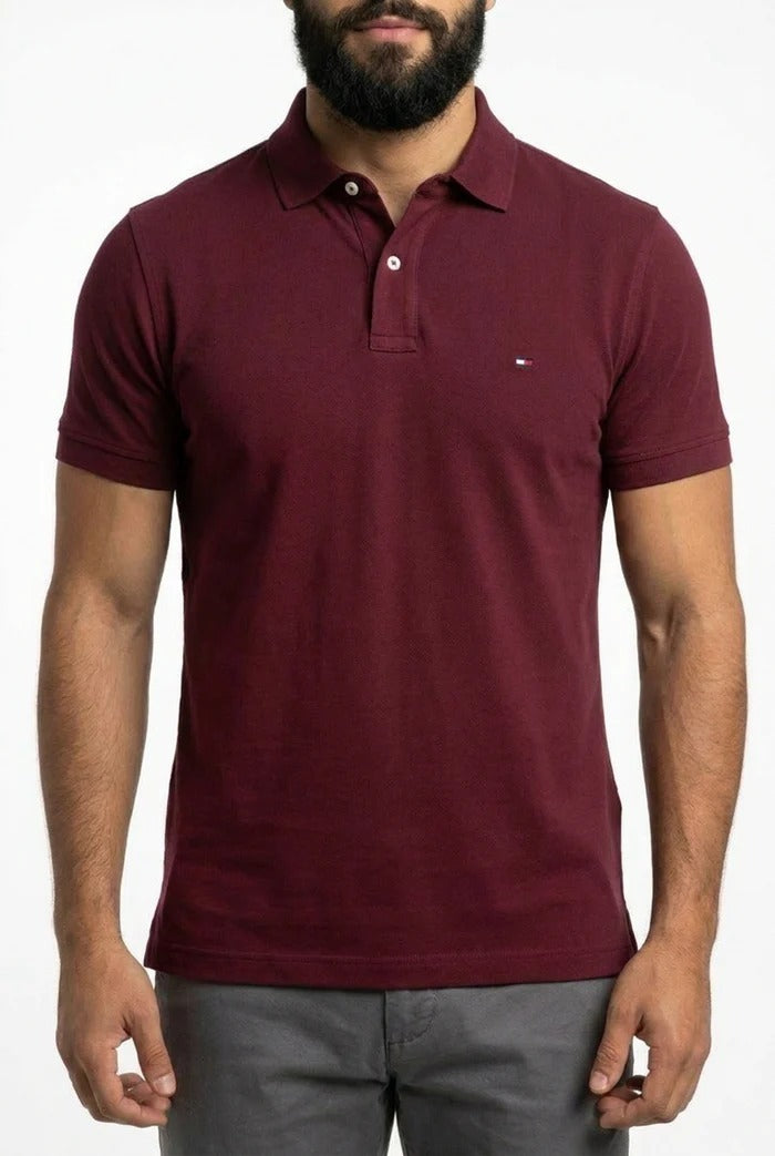 Camisa Gola Polo TH Masculina Coupe Sur Ivy - Bordô
