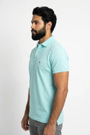 Camisa Gola Polo TH Masculina Coupe Sur Ivy - Azul Bebê