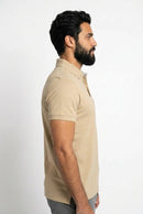 Camisa Gola Polo TH Masculina Coupe Sur Ivy - Cáqui