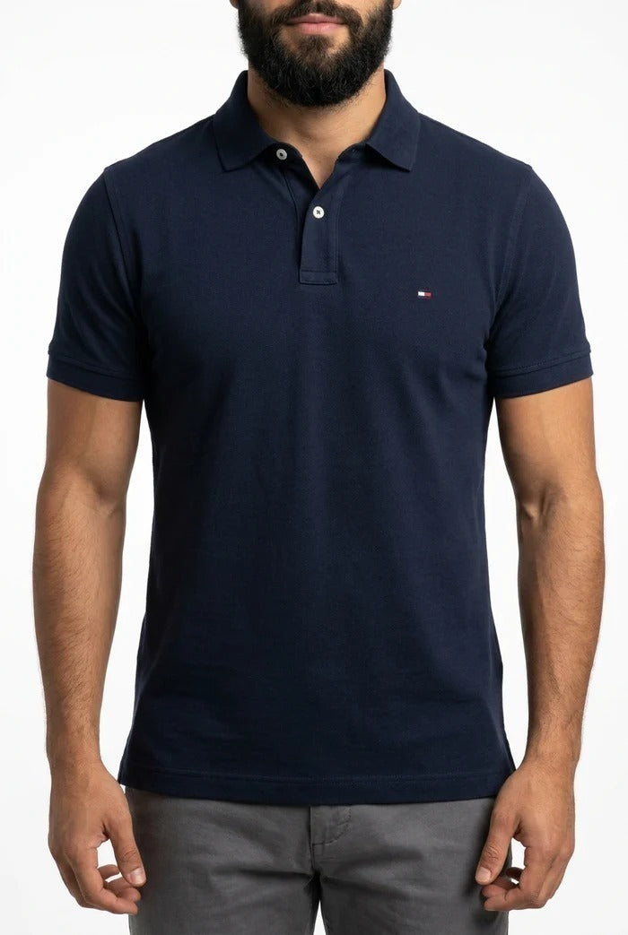 Camisa Gola Polo TH Masculina Coupe Sur Ivy - Azul Marinho