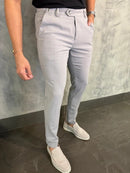 CALÇA ALF ATENAS AJUSTE FIVELA CENTRAL H CINZA