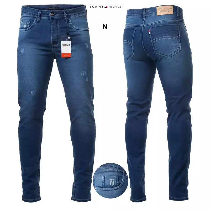 Calça Jeans Premium T. Halfinger - Azul
