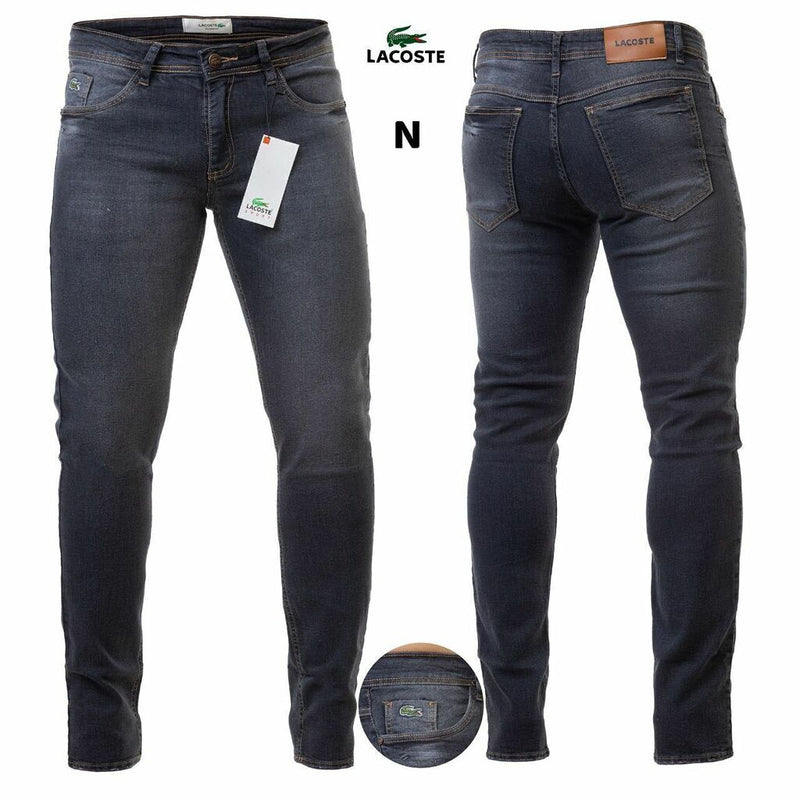 Calça Jeans Premium Lacoste - Azul Acinzentada