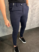 CALÇA ALF ATENAS AJUSTE FIVELA CENTRAL H MARINHO