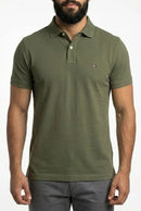 Camisa Gola Polo TH Masculina Coupe Sur Ivy - Verde Musgo
