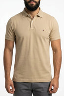 Camisa Gola Polo TH Masculina Coupe Sur Ivy - Cáqui