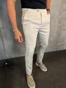 CALÇA ALF. VIENA AJUSTE CATRACA CENTRAL H AREIA