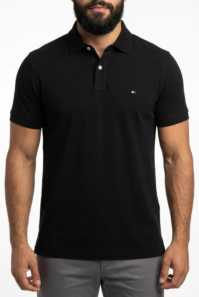 Camisa Gola Polo TH Masculina Coupe Sur Ivy - Preta