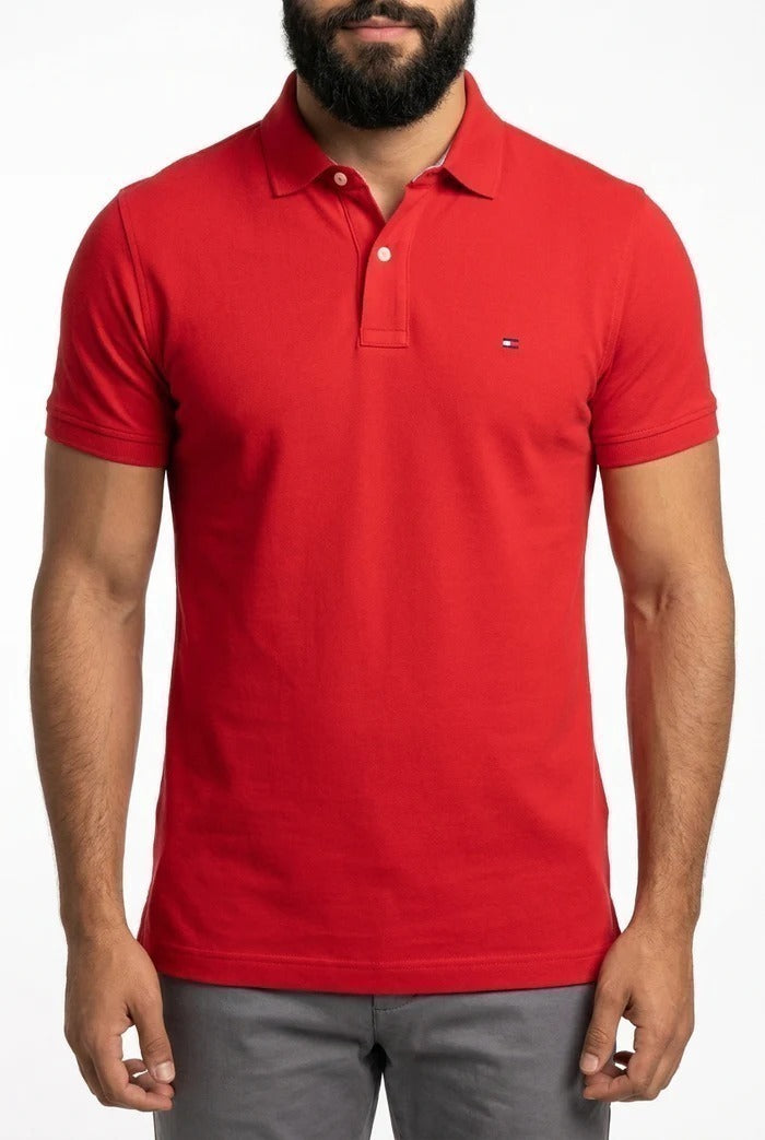 Camisa Gola Polo TH Masculina Coupe Sur Ivy - Vermelha