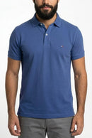 Camisa Gola Polo TH Masculina Coupe Sur Ivy - Azul Acero