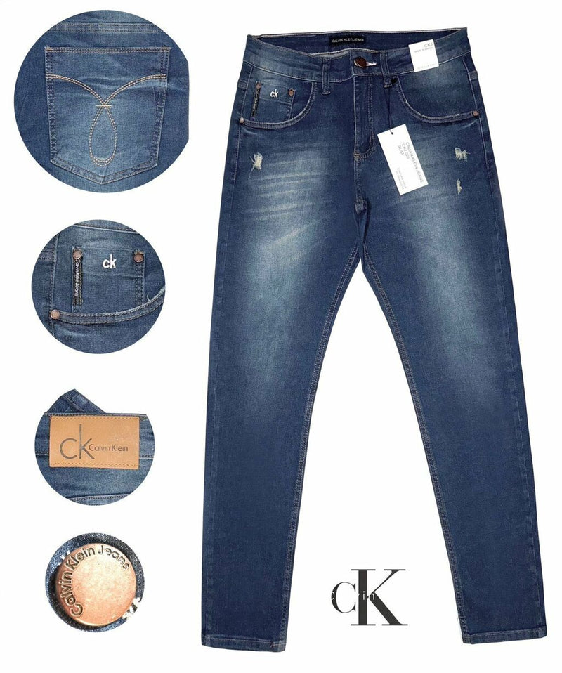 Calça Jeans Premium Calvin Klein - Azul Escuro