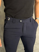 CALÇA ALF ATENAS AJUSTE FIVELA CENTRAL H MARINHO