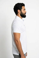 Camisa Gola Polo TH Masculina Coupe Sur Ivy - Branca