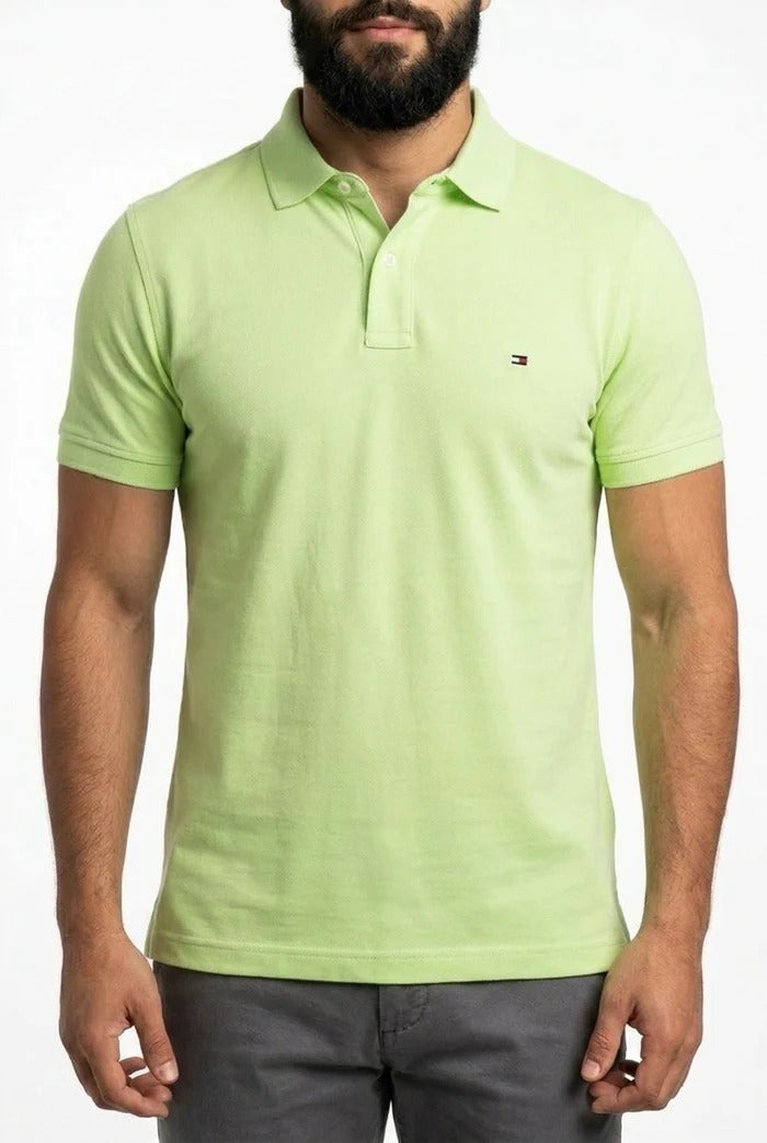 Camisa Gola Polo TH Masculina Coupe Sur Ivy - Verde Limão