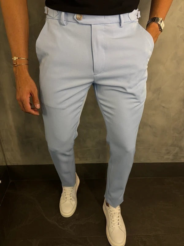 CALÇA ALF. VERONA AJUSTE LATERAL CENTRAL H AZUL BB