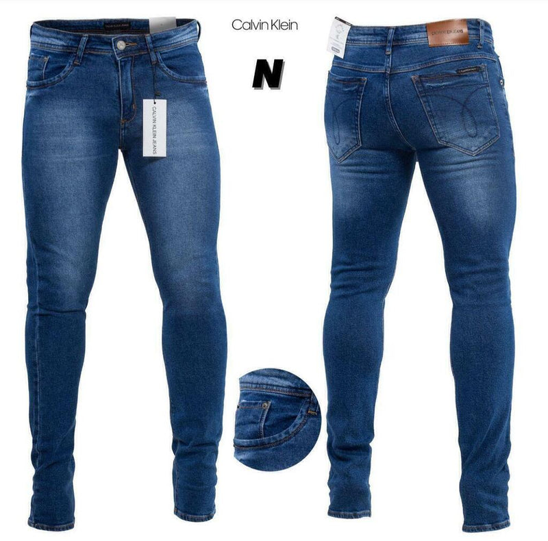 Calça Jeans Premium Calvin Klein - Azul Mediano