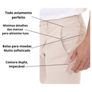 Calça Sarja R. Lauren Slim Fit - Off-White