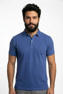 Camisa Gola Polo TH Masculina Coupe Sur Ivy - Azul Acero