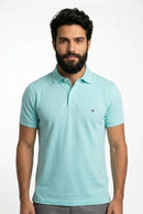 Camisa Gola Polo TH Masculina Coupe Sur Ivy - Azul Bebê