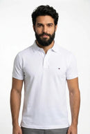 Camisa Gola Polo TH Masculina Coupe Sur Ivy - Branca