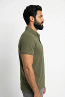 Camisa Gola Polo TH Masculina Coupe Sur Ivy - Verde Musgo