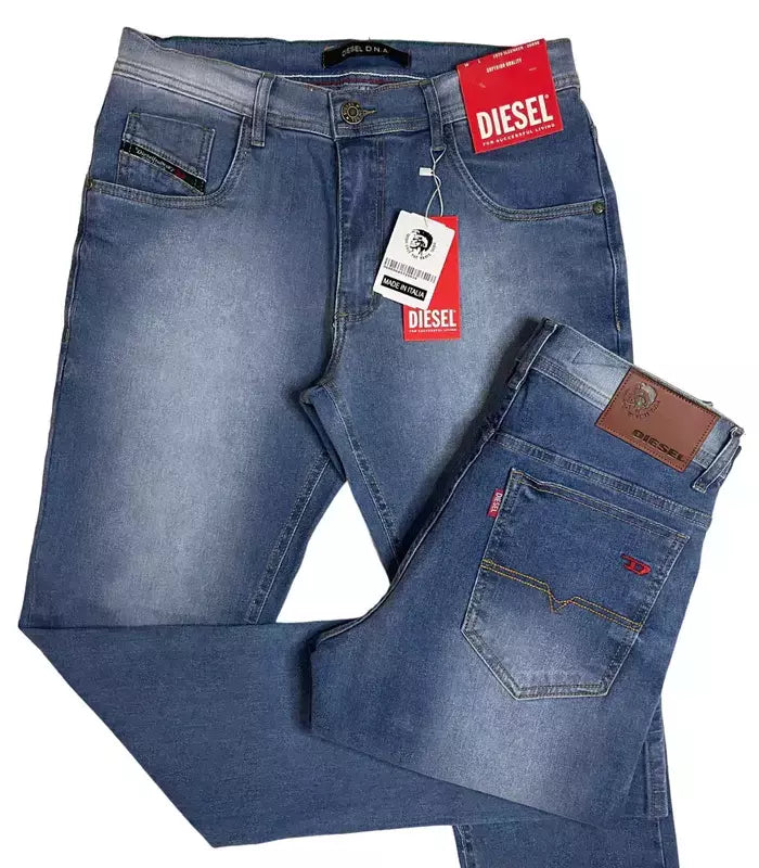 CALÇA JEANS PREMIUM DIESEL - AZUL BATIDO